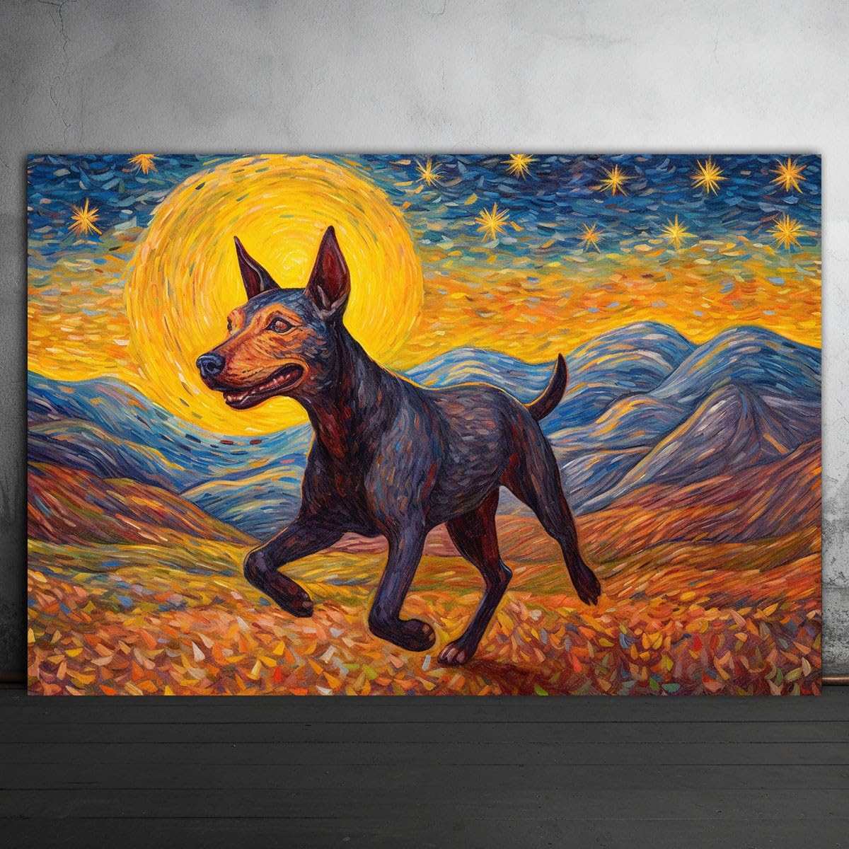 Amazon.com: Customized Dog,Xoloitzcuintli Dog Canvas Wall Art